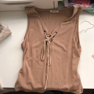 Beige top